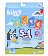 Bluey 5-In-1 Card Game Set