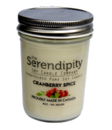 Serendipity Candles Mason Jar Cranberry Spice