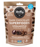 Healthy Crunch Dark Chocolate Superfoods Organic Espresso Coffee Beans