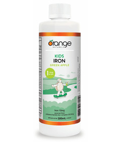 Orange Naturals Kids Iron Green Apple