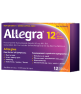 Allegra soulagement des allergies 12 heures pack d'essai