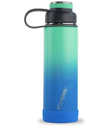 EcoVessel Boulder Insulated Stainless Steel Water Bottle Northern Lights