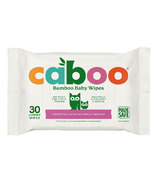 Lingettes pour bébé Caboo Bamboo Aloe Travel Size