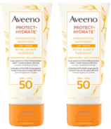Aveeno Protect &Hydrate Hydrate Crème solaire hydratante FPS 50 Bundle