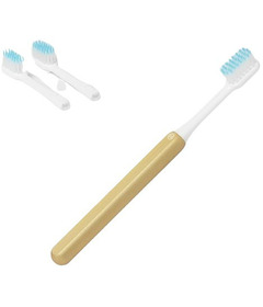 Nada Kids Toothbrush Starter + 2 Brush Heads Soft Gold