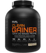 Rival Nutrition Clean Gainer Protein Powder Soft Servez de la vanille