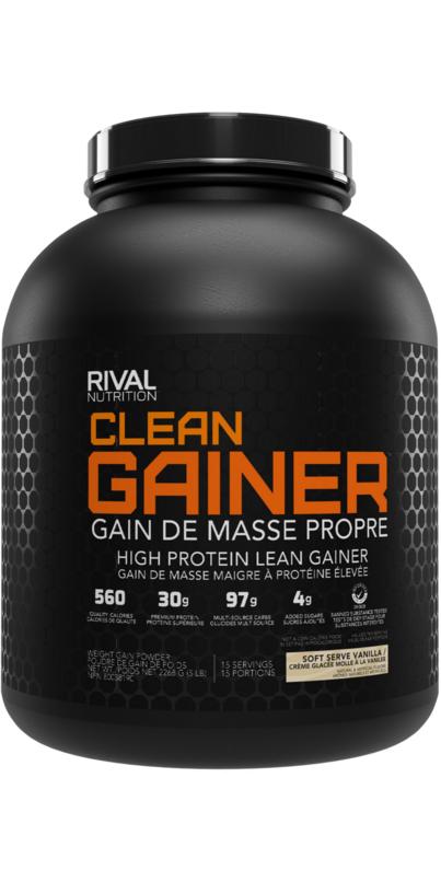 Rival Clean Gainer Is It Any Good Buy Rival Nutrition Clean Gainer Protein Powder Soft Serve Vanilla at