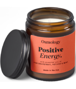 Osmology Positive Energy Soy Wax Jar Candle Pink Grapefruit Vetiver & Mint