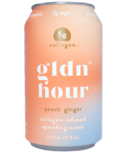 Gldn Hour Collagen Infused Sparkling Water Peach Ginger
