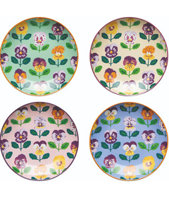 Jubilee By Danica Appetizer Plates Pansy