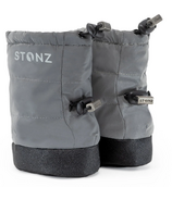 Stonz Baby Puffer Booties Reflective Silver