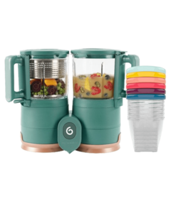 Babymoov Duo Meal Glass + Leak Proof Strage Bowls Bundle