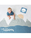 Lulujo Baby's First Year Milestone Blanket & Cards Set 