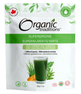 Organic Traditions Probiotic Super Greens with Turmeric