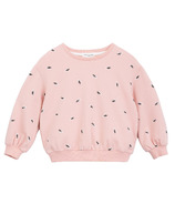 Miles the label Girl Long Sleeve Top Knit Pink