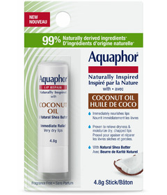Aquaphor Naturally Inspired Lip Balm with Coconut Oil