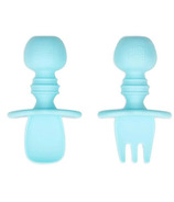 Bumkins couverts en silicone bleu