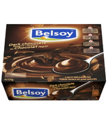Dessert au chocolat noir Belsoy