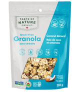 Taste of Nature Grain Free Granola Coconut Almond