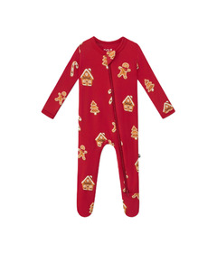 Kyte BABY Zippered Footie Gingerbread