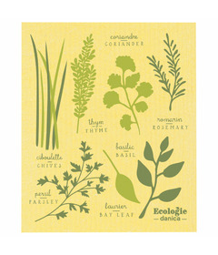 Ecologie by Danica Les Fines Herbes Swedish Dishcloth