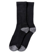 Muttonhead Bamboo Crew Sock Black Grey