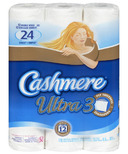 Cashmere Ultra-3 Bathroom Tissue Double Rolls