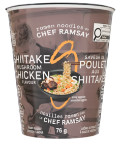 Chef Woo Ramen Noodles by Chef Ramsay Shiitake Mushroom Chicken