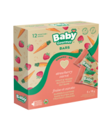 Baby Gourmet Barre d'avoine fraise et carotte