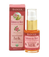 Badger Damascus Rose Face Oil