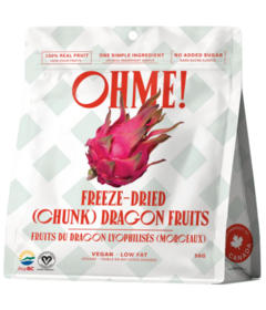 OHME! Freeze-Dried (Chunks) Dragon Fruits 