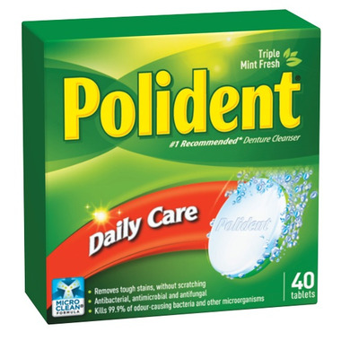 Polident Daily Care Cleanser Polident Daily Care Cleanser