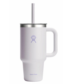 Hydro Flask Travel Tumbler Clear Lid Cloud Pink
