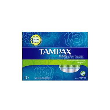 Tampax Tampons with Biodegradable Applicator Tampax Tampons with Biodegradable Applicator