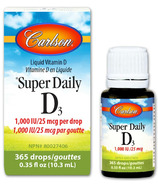 Carlson Super Daily D3 Drops 1000 IU