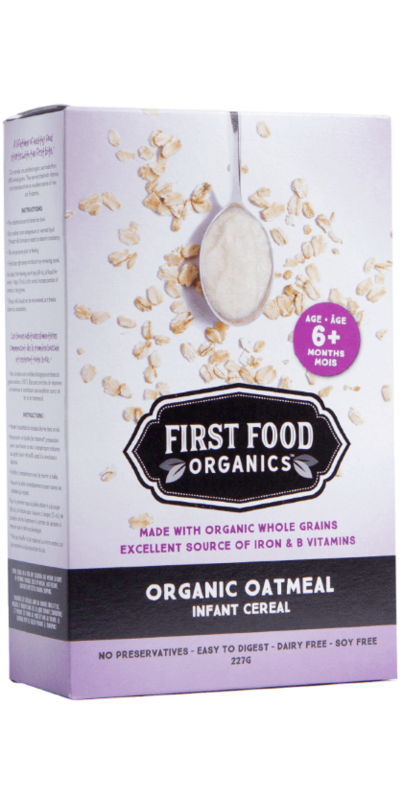 Buy First Food Organics Organic Oatmeal Infant Cereal at Well.ca | Free ...