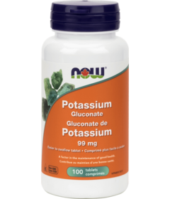 NOW Foods Potassium Gluconate 99 mg
