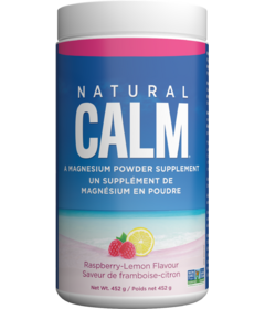 Natural Calm Magnesium Powder Raspberry-Lemon