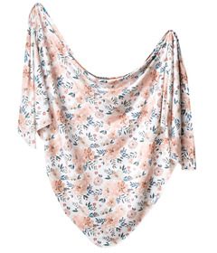 Copper Pearl Knit Swaddle Blanket Autumn