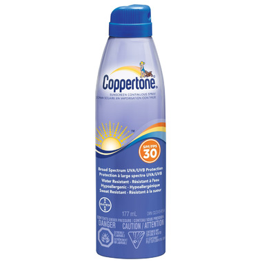 Coppertone Sunscreen Continuous Spray SPF 30 Coppertone Sunscreen Continuous Spray SPF 30