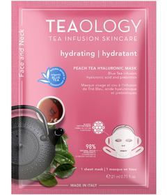TEAOLOGY Peach Tea Hyaluronic Mask