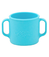 Green Sprouts Silicone Learning Cup Aqua