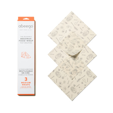 Abeego Medium Reusable Beeswax Food Wrap Abeego Medium Reusable Beeswax Food Wrap