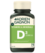 Adrien Gagnon Vitamin D3 2500 IU