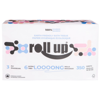 Buy Roll Up Premium Bamboo Toilet Paper Rolls at