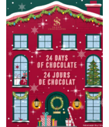 Calendrier de l'Avent 24 jours de chocolat de Saxon Chocolates
