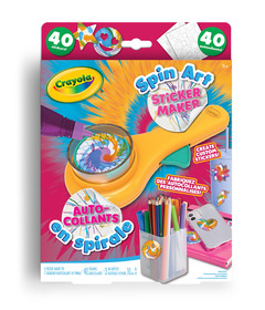 Crayola Spin Art Sticker Maker