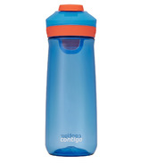 Contigo Kids Casey Water Bottle with Autoseal Lid Blue Poppy Coral