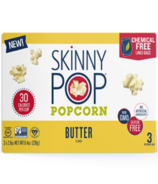 Skinny Pop Microwaveable Popcorn Butter