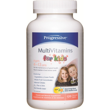 Progressive MulitVitamins For Kids Progressive MulitVitamins For Kids